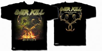 Overkill - Scorching The Earth Tour 31.08.2024 Zorlu PSM T-shirt