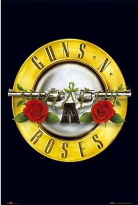 Guns 'n' Roses - Logo Poster (Lütfen Ürün Açıklamasını Okuyunuz!)