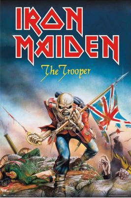 Iron Maiden - The Trooper Poster (Lütfen Ürün Açıklamasını Okuyunuz!)