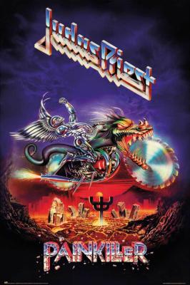 Judas Priest - Painkiller Poster (Lütfen Ürün Açıklamasını Okuyunuz!)