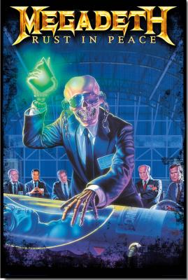 Megadeth - Rust In Peace Poster (Lütfen Ürün Açıklamasını Okuyunuz!)