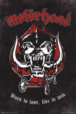 Motörhead - Born To Lose Poster (Lütfen Ürün Açıklamasını Okuyunuz!)