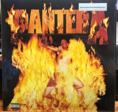 Pantera – Reinventing The Steel (White And Southern Flames Yellow Marb