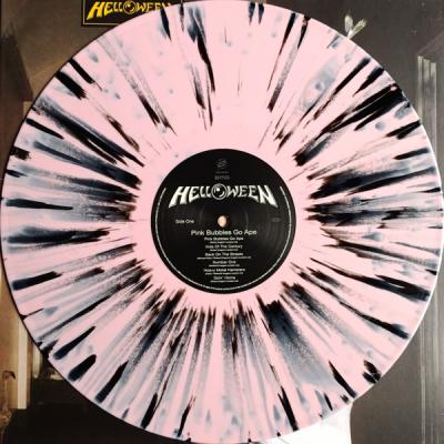 Helloween – Pink Bubbles Go Ape (Pink With Black Splatter Vinyl) LP