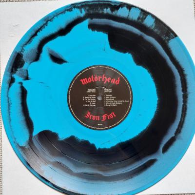 Motörhead – Iron Fist (Blue & Black Swirl, 40th Anniversary Vinyl) LP