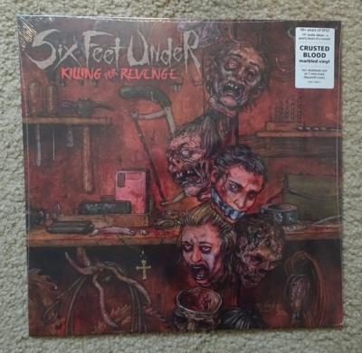 Six Feet Under – Killing For Revenge (Crusted Blood marbled Vinyl) LP