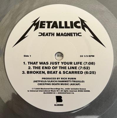 Metallica – Death Magnetic (Magnetic Silver Vinyl) LP