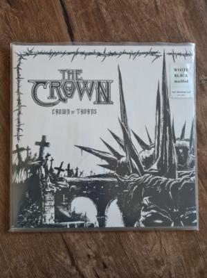 The Crown – Crown Of Thorns (White Black Marbled Vinyl) LP