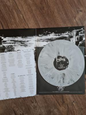 The Crown – Crown Of Thorns (White Black Marbled Vinyl) LP